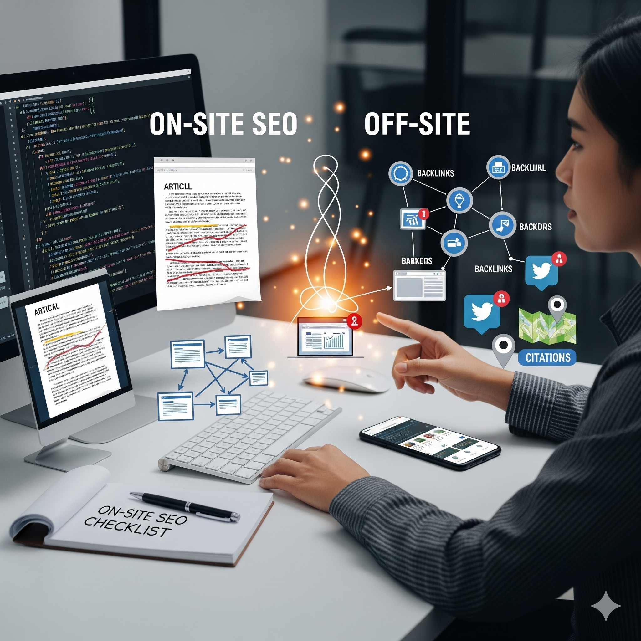 Optimisation On-site et Off-site à Beziers
