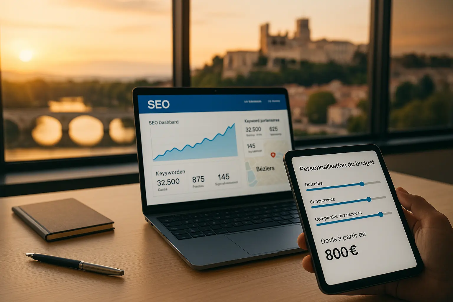 Prix Agence SEO Béziers : Offre Sur Mesure à partir de 800€