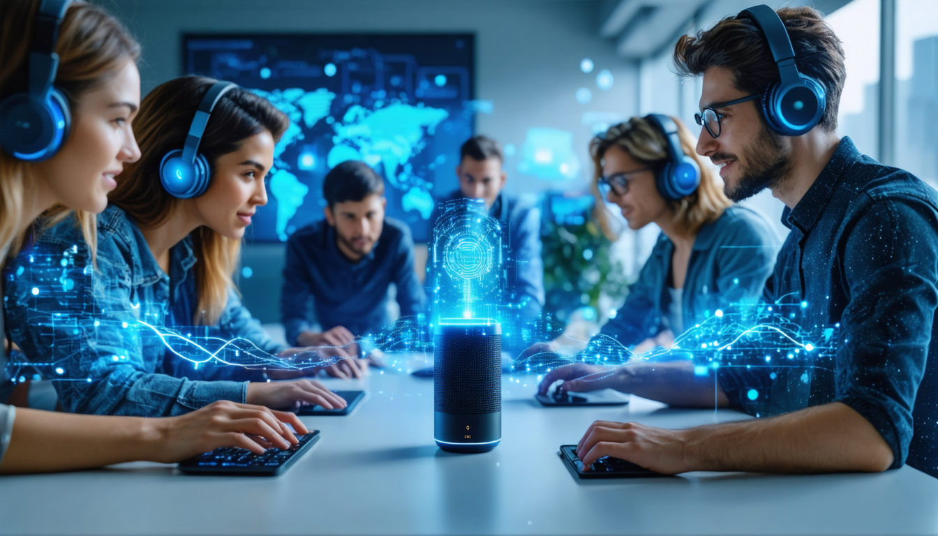 découvrez comment l'intelligence artificielle transforme la reconnaissance vocale en 2025, améliorant la précision, la rapidité et les applications dans divers secteurs.