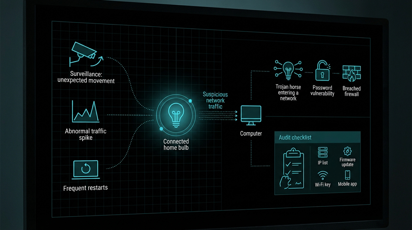Analyse du trafic réseau suspect pour la sécurité IoT