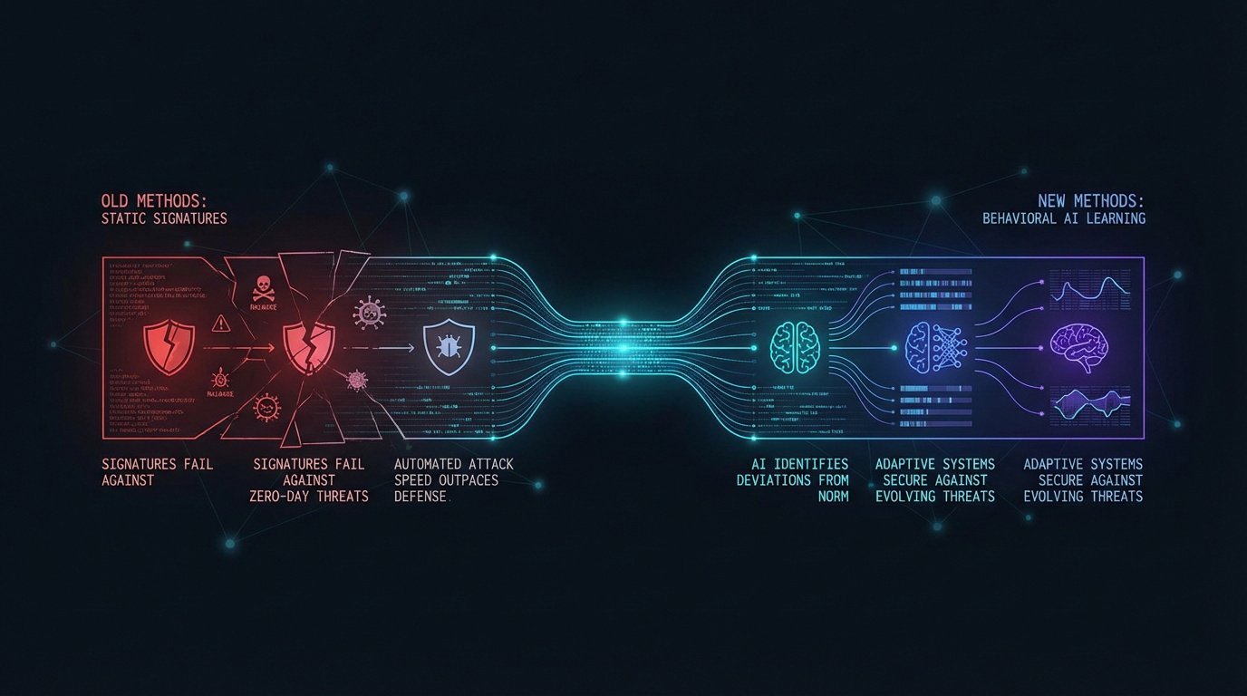 Évolution de la cybersécurité vers l'IA comportementale