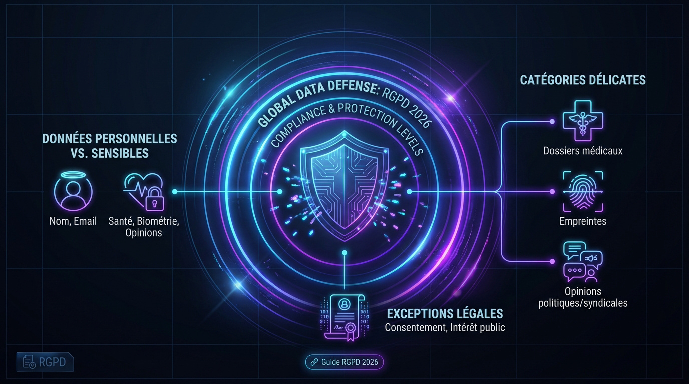 Protection et sécurité des données sensibles en 2026