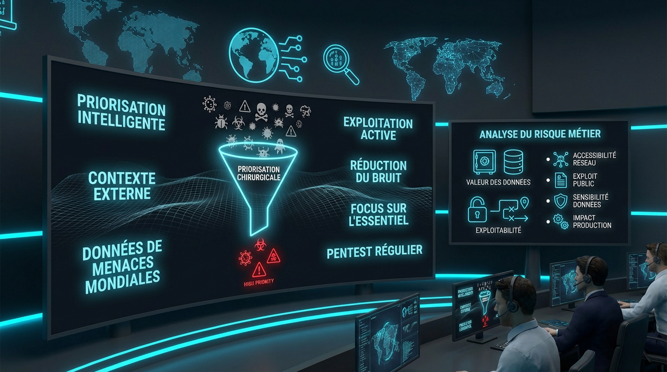 Analyse de risque et priorisation des alertes de sécurité dans un SOC futuriste