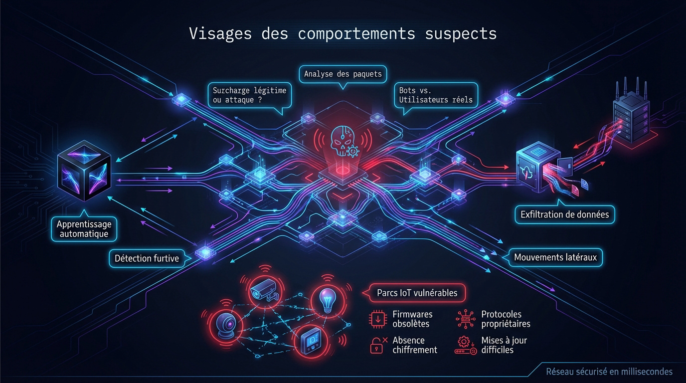 Analyse visuelle des anomalies réseau et menaces cyber